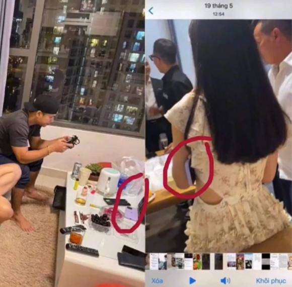 Trên một diễn đàn, các thánh soi còn phát hiện cả 2 thường xuyên xuất hiện ở cùng địa điểm. Từ chiếc ốp lưng điện thoại, có thể thấy Trương Thế Vinh và Trâm Anh nhiều lần đi với nhau.