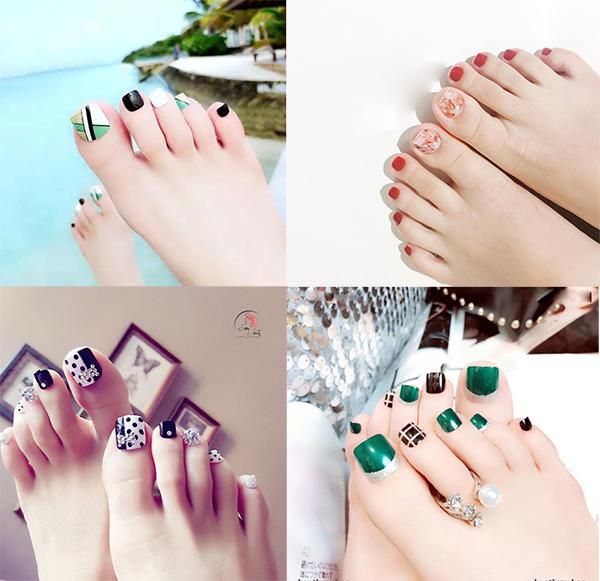 Những mẫu nail chân đẹp thể hiện theo phong cách riêng - Blog Tiệm Nail
