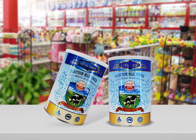 Vitatree có mặt tại Bibo Mart với sản phẩm thực phẩm bổ sung sữa non Vitatree Colostrum Milk Powder.