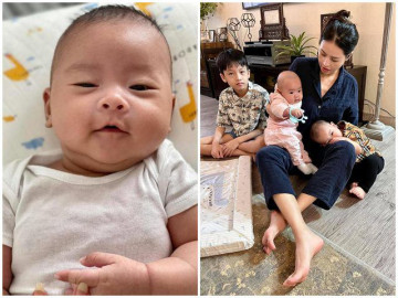 Sao Việt 24h: Ra phường xin khai sinh không cha cho con, Quế Vân làm tất cả phải cười
