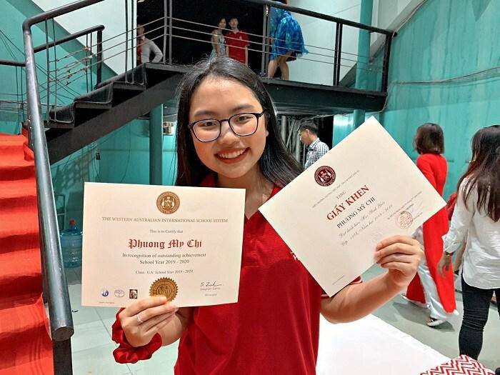 Khi bị dè bỉu, Phương Mỹ Chi đã nỗ lực để đạt được kết quả tốt nhất.