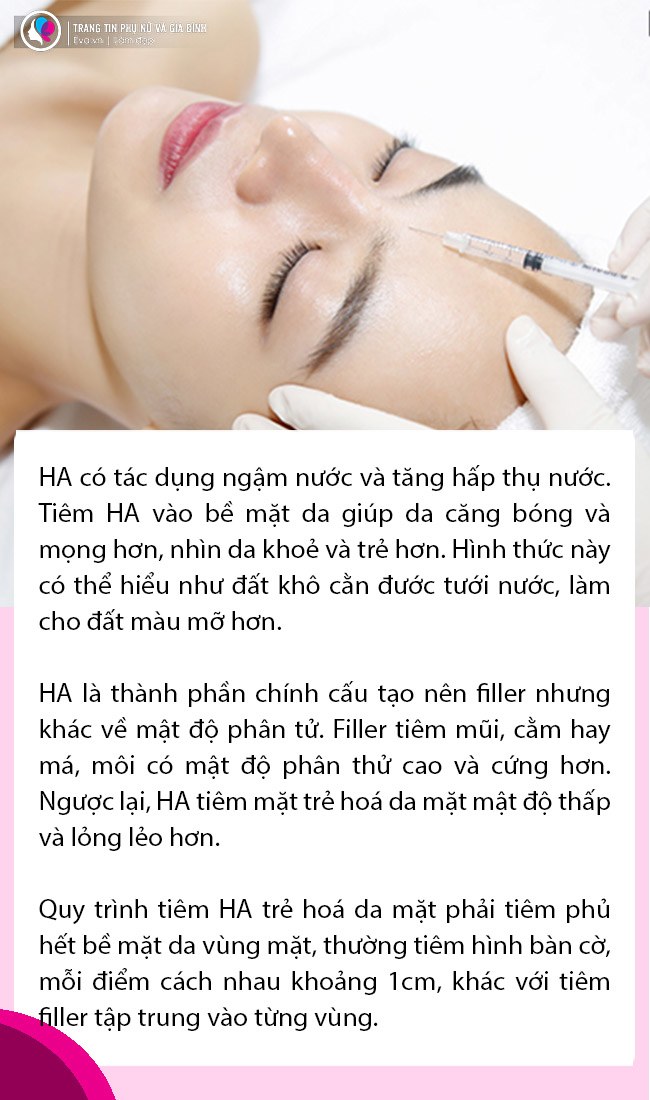 Hoá ra làn da căng bóng như gương của Văn Mai Hương có được là nhờ tiêm HA - 6