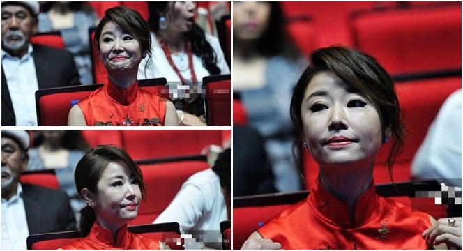 Không ít hình ảnh dìm hàng của Lâm Tâm Như từng bị tung lên mạng.