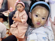 Làm đẹp - Con sao Việt được làm đẹp từ bé xíu: Đi spa, dưỡng móng, tắm với gia vị trăm triệu/ ký