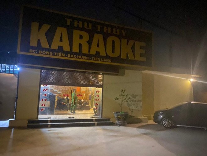 Quán karaoke Thu Thủy, ở thôn Đồng Tiến, Bắc Hưng (Tiên Lãng)