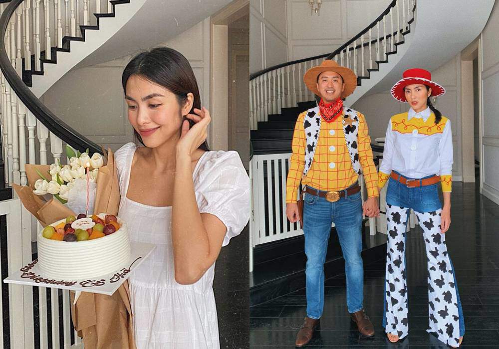 Mỗi năm, ông xã Tăng Thanh Hà đều có một lời chúc riêng rất ý nghĩa và thể hiện tình cảm với vợ.