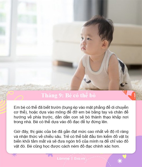 Những dấu mốc vàng trong 12 tháng đầu đời của trẻ, mẹ không nên bỏ qua - 10