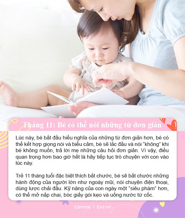 Những dấu mốc vàng trong 12 tháng đầu đời của trẻ, mẹ không nên bỏ qua - 12