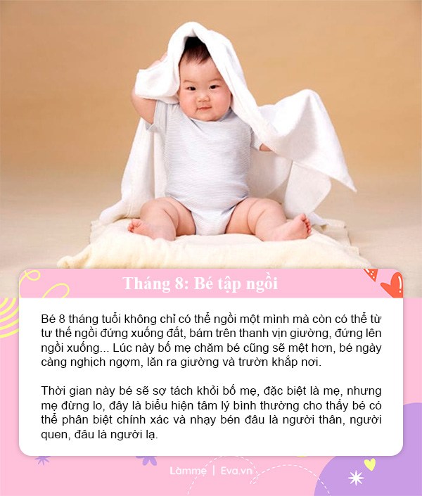 Những dấu mốc vàng trong 12 tháng đầu đời của trẻ, mẹ không nên bỏ qua - 9