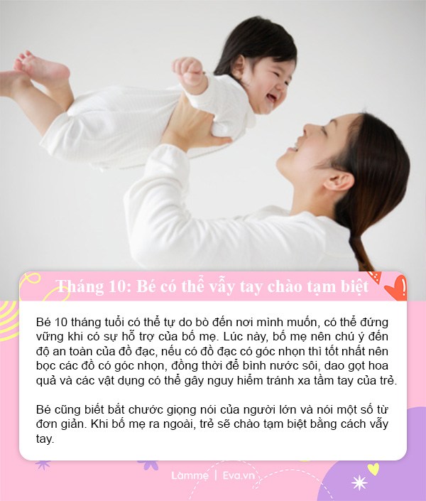 Những dấu mốc vàng trong 12 tháng đầu đời của trẻ, mẹ không nên bỏ qua - 11