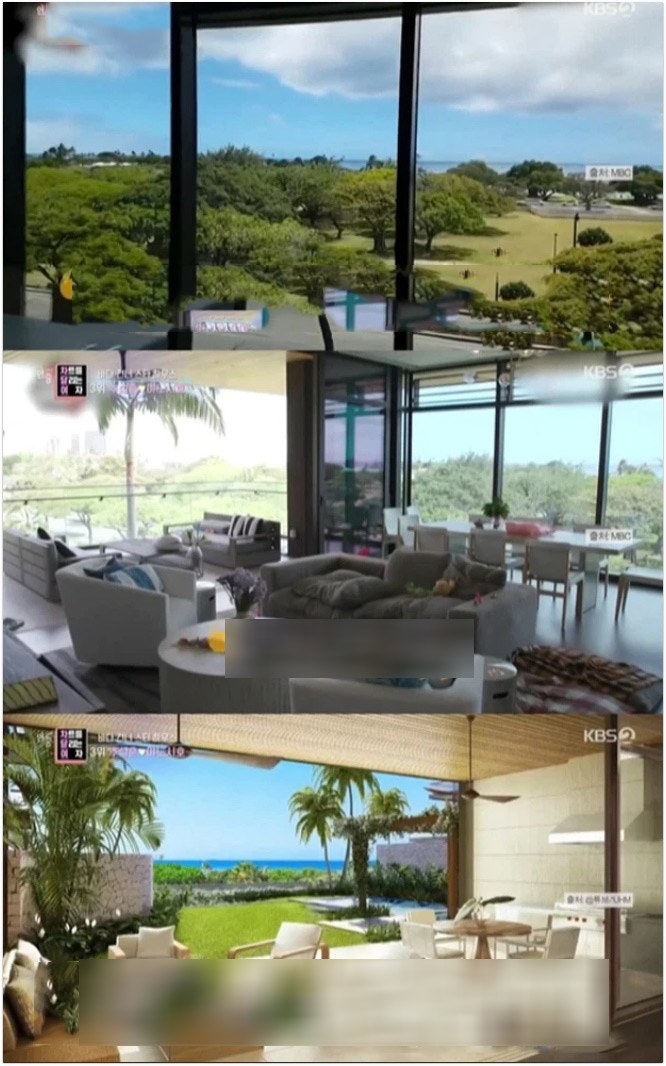 Bên trong biệt thự của gia đình nhà họ Choo.