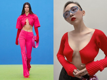 Tóc Tiên gắt hơn Kendall Jenner khi cùng diện một kiểu trang phục