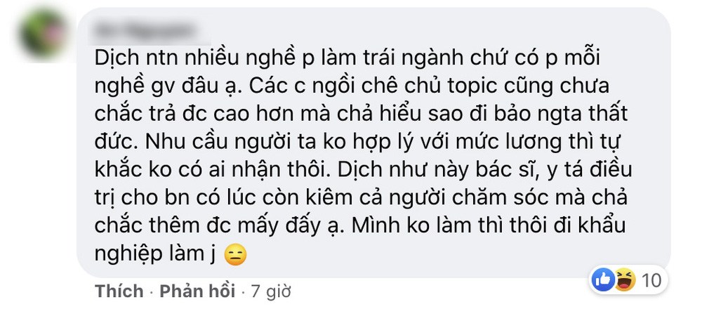 Phụ huynh tuyển cô giáo mầm non trông 3 trẻ kiêm giúp việc trả lương 12 triệu, CĐM: amp;#34;Không bõamp;#34; - 3
