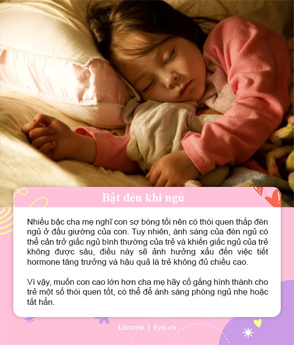 Cứ giữ 5 thói quen này khi đi ngủ, trẻ khó cao lớn hơn trong tương lai - 2
