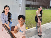 Làm mẹ - Chồng cũ Lệ Quyên thuê gia sư cho con: không chỉ giỏi mà còn là Hoa hậu, dáng tuyệt đẹp