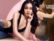 Làm đẹp - Bị bóc photoshop lố, Cẩm Đan có màn đính chính siêu "bánh cuốn"