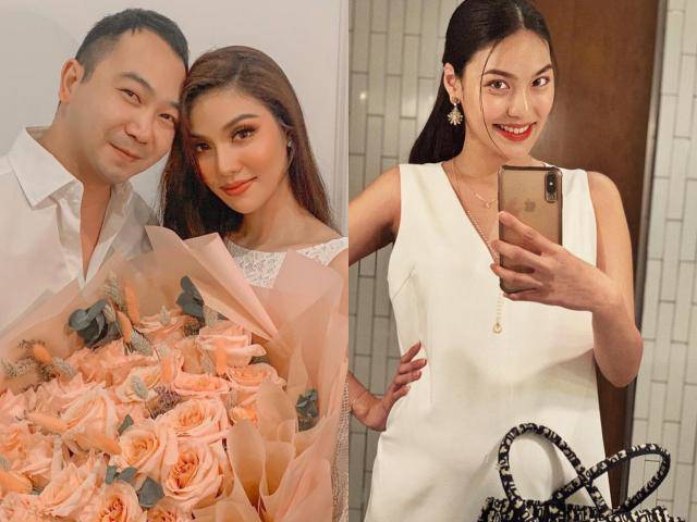 Lan Khuê mua váy bé gái dù sinh con trai với chồng đại gia, có dấu hiệu tăng cân