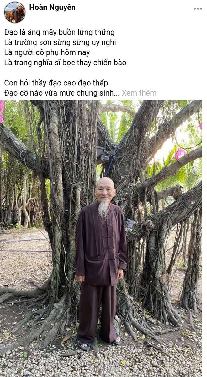 Sư thầy ca ngợi sư phụ của mình qua thơ văn...