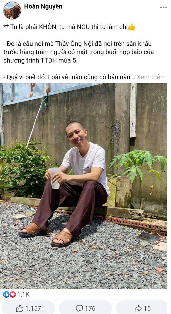Và còn nhắc tới câu nói của Thầy ông nội phát biểu trong họp báo Thách Thức Danh Hài rằng: Tu là phải khôn, tu mà ngu thì tu làm chi.