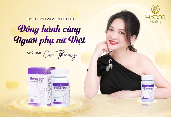 Viên uống Bosalson Women Health là món quà cho sức khỏe phụ nữ