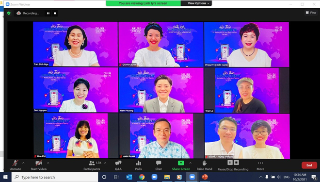 Nền tảng P2P online 100% giúp đại diện thương hiệu Nu Skin kết nối khách hàng trên toàn cầu