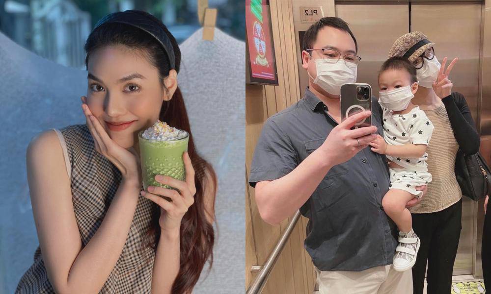 Một vài bức ảnh gần đây của Lan Khuê cho thấy dấu hiệu tăng cân.