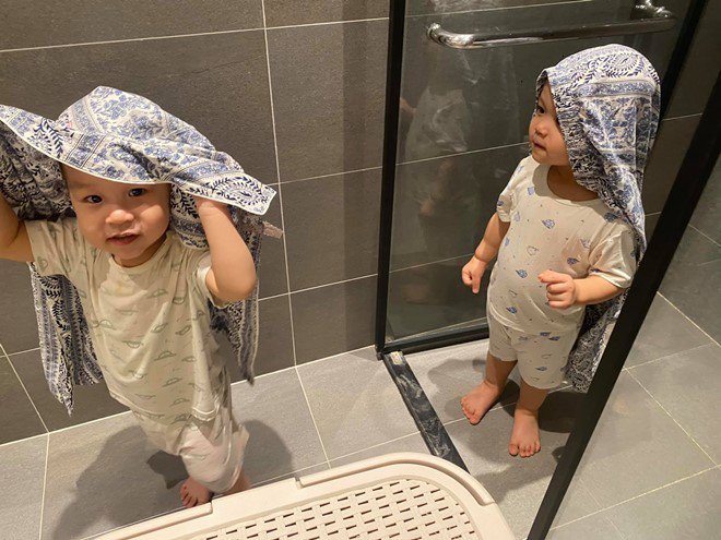 2 con trai Thành Trung lớn vụt, xúc động lời chị gái nhắn nhủ cặp song sinh cùng cha khác mẹ - 9