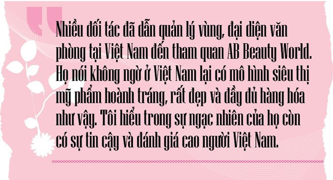 Bà Mã Đào Ngọc Bích – CEO chuỗi siêu thị mỹ phẩm AB Beauty World: “Hành trình từ trái tim” - 4