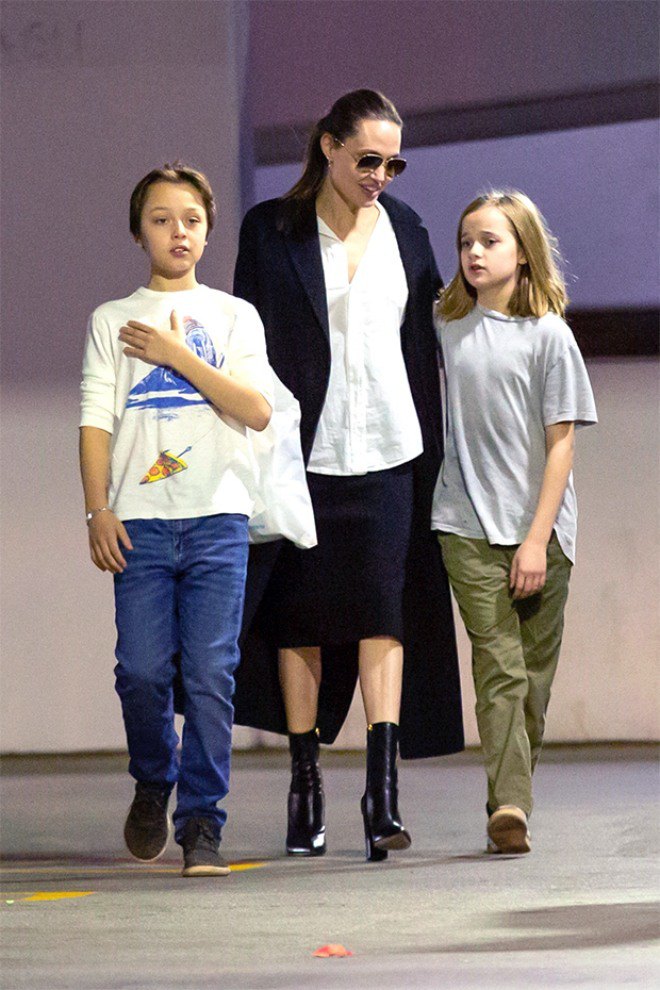 Angelina Jolie's daughter went through puberty very successfully: Her shining appearance proves the power of dominant genes - 9