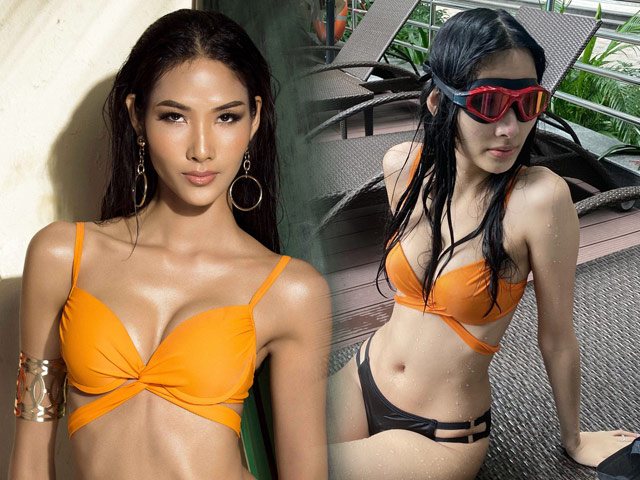 Hoàng Thùy diện lại bikini cũ thời chưa làm Á hậu, một điểm đáng ngờ bị soi