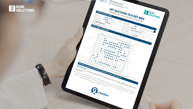 Giải mã gen tìm kiếm các đột biến gen gây ung thư di truyền