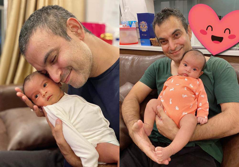 Trước đó, chồng Ấn Độ của Võ Hạ Trâm từng có nhiều khoảnh khắc đáng yêu bên cạnh công chúa nhỏ.