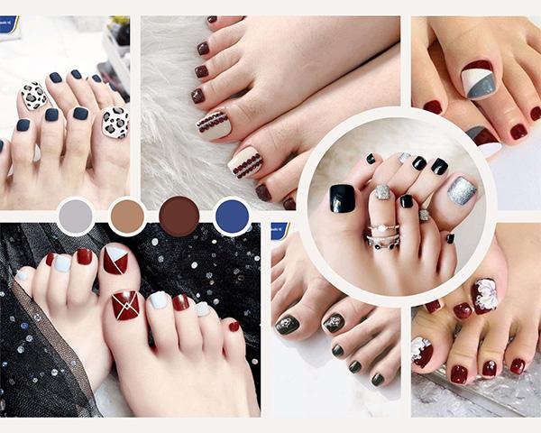 50 mẫu nail chân đẹp đơn giản dẫn đầu xu hướng hiện nay - 7