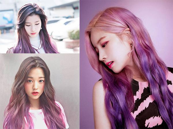 Những màu tóc tím cực đẹp tôn da hot nhất hiện nay cho cô nàng cá tính - 10