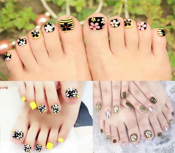 50 mẫu nail chân đẹp đơn giản dẫn đầu xu hướng hiện nay - 15