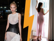 Thời trang - Diện váy trong suốt, loạt sao bẽ bàng vì phô nội y, mỹ nhân cuối nhìn như thả rông