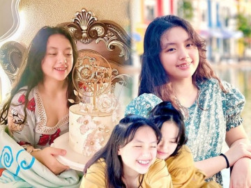 13 tuổi, Suti tròn xoe của Bố Ơi Mình Đi Đâu Thế trổ mã thiếu nữ, cao hơn chị ruột