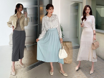 Muốn diện chân váy dài mà không cộng thêm cả chục tuổi, đừng mắc sai lầm này