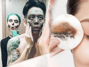 Đu trend hoá trang Halloween nếu tẩy trang như này, làn da "khóc thét", già đi vài tuổi