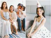Làm mẹ - Phạm Quỳnh Anh Quang Huy làm sinh nhật cho con sau 3 năm ly hôn, cùng chụp ảnh gia đình