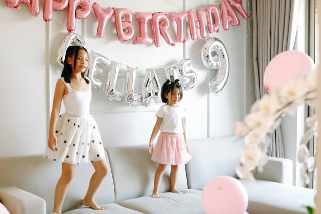 Phạm Quỳnh Anh Quang Huy làm sinh nhật cho con sau 3 năm ly hôn, cùng chụp ảnh gia đình - 11