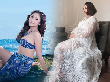 Hoa hậu Đặng Thu Thảo trước khi đăng quang nặng 78kg, lúc mang bầu chạm mốc 85kg