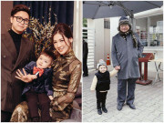 Làm mẹ - Sinh con cho chồng thanh tra xây dựng, Á hậu Việt hưởng sung sướng, được bố chồng chăm cháu