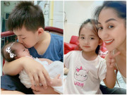 Yêu con - Con trai Lê Phương không thích mẹ sinh thêm em, con Khánh Thi giận đòi đuổi em đi