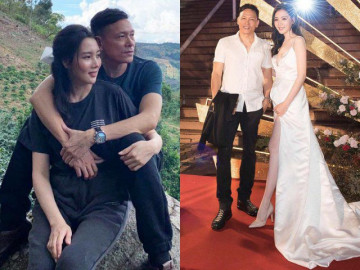 Chuyện tình "chú - cháu" cách nhau 25 tuổi của đạo diễn Ngô Quang Hải và người đẹp HHVN