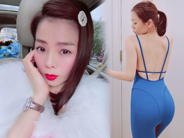 Lệ Quyên khoe kim cương lấp lánh