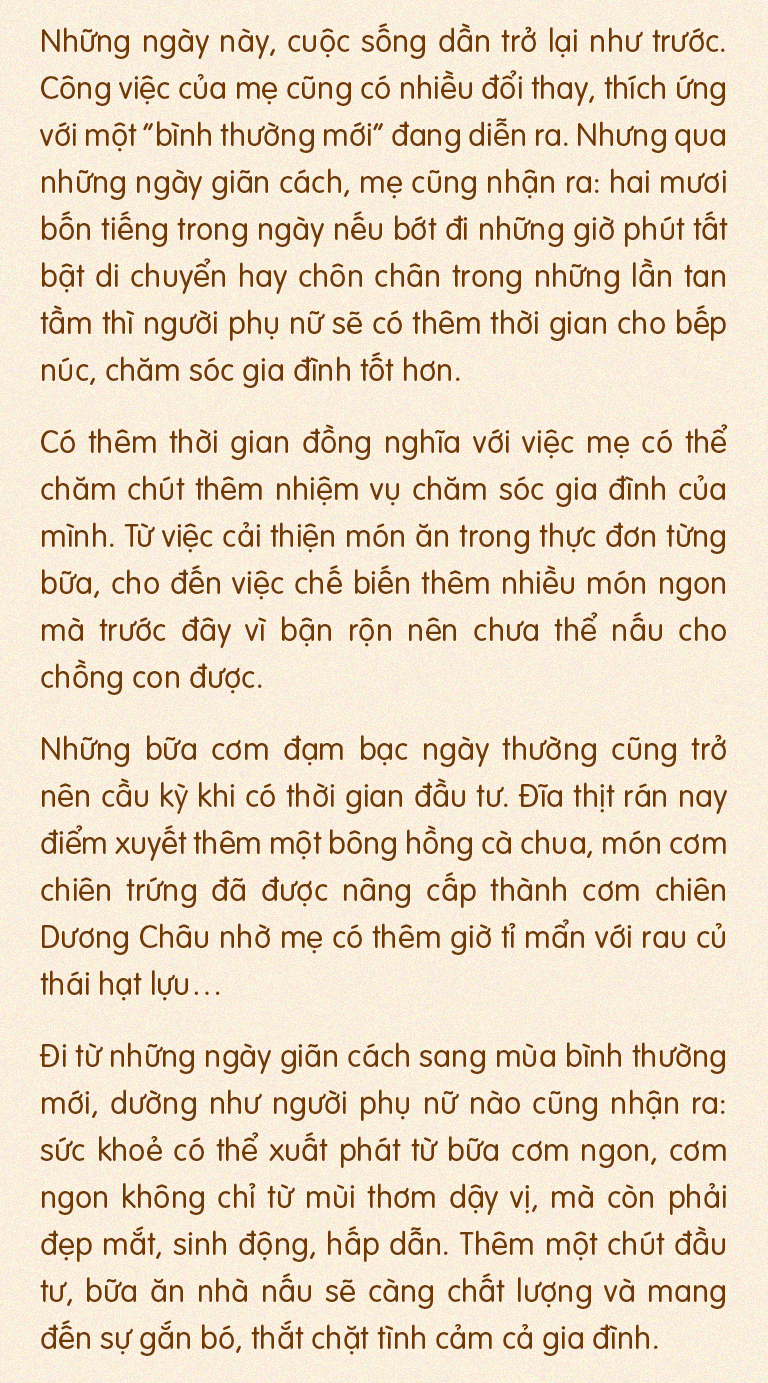 Qua những ngày giãn cách ta lại càng trân trọng thêm những bữa cơm gia đình - 14