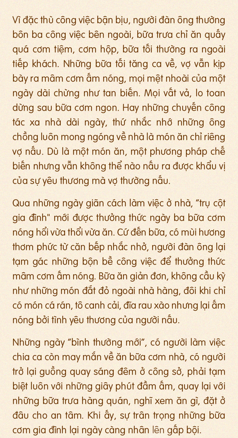 Qua những ngày giãn cách ta lại càng trân trọng thêm những bữa cơm gia đình - 17