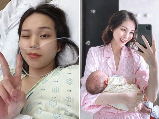 Nổi tiếng xinh đẹp, cựu hotgirl Học viện hàng không hết hồn nhìn mình xuề xòa sau sinh