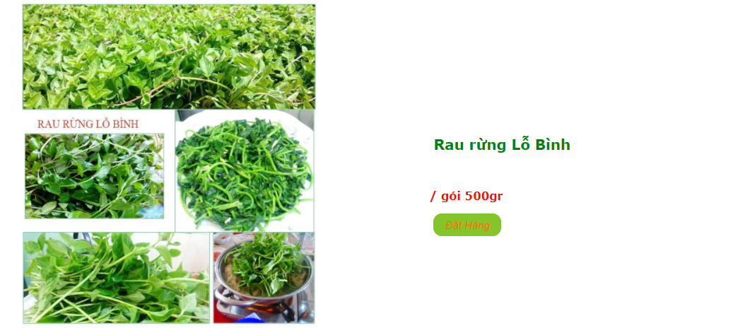 Trên chợ mạng và các cửa hàng rau sạch, rau lỗ bình được nhiều người hỏi mua